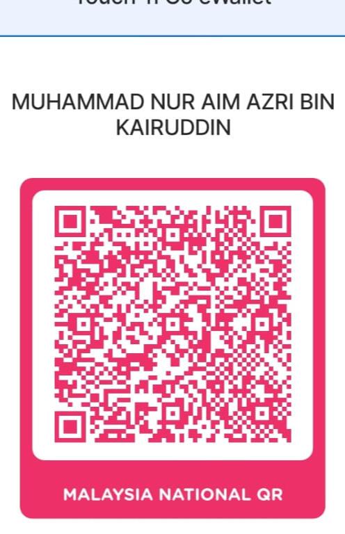 QR bayaran — Muhammad Nur Aim Azri bin Kairuddin